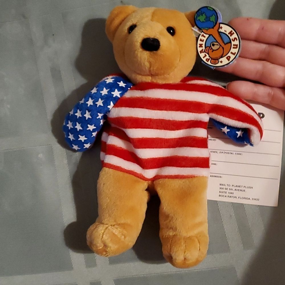 Planet plush Freedom bear use